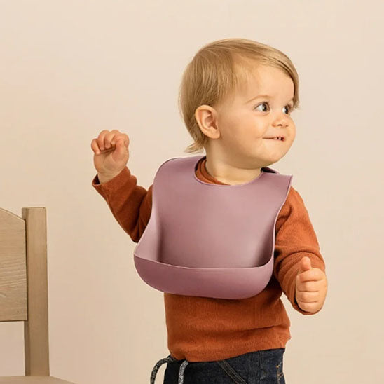 Bavoir bébé silicone fichia