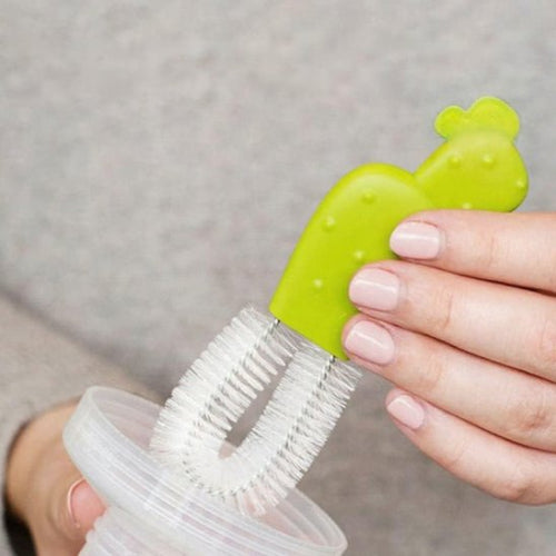 Goupillon biberon NettoyPro Samuel cactus vert