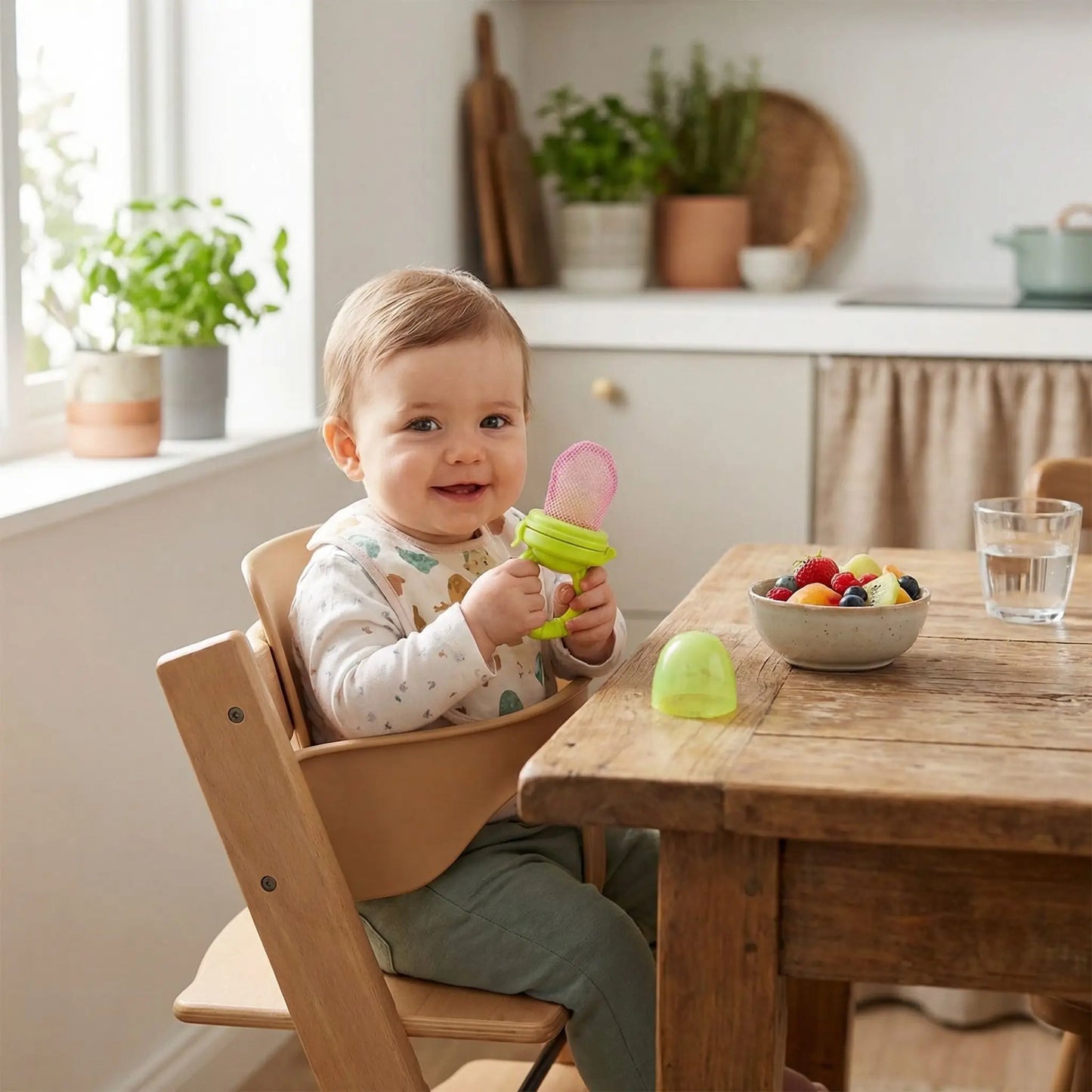 Grignote bebe Margo Verte