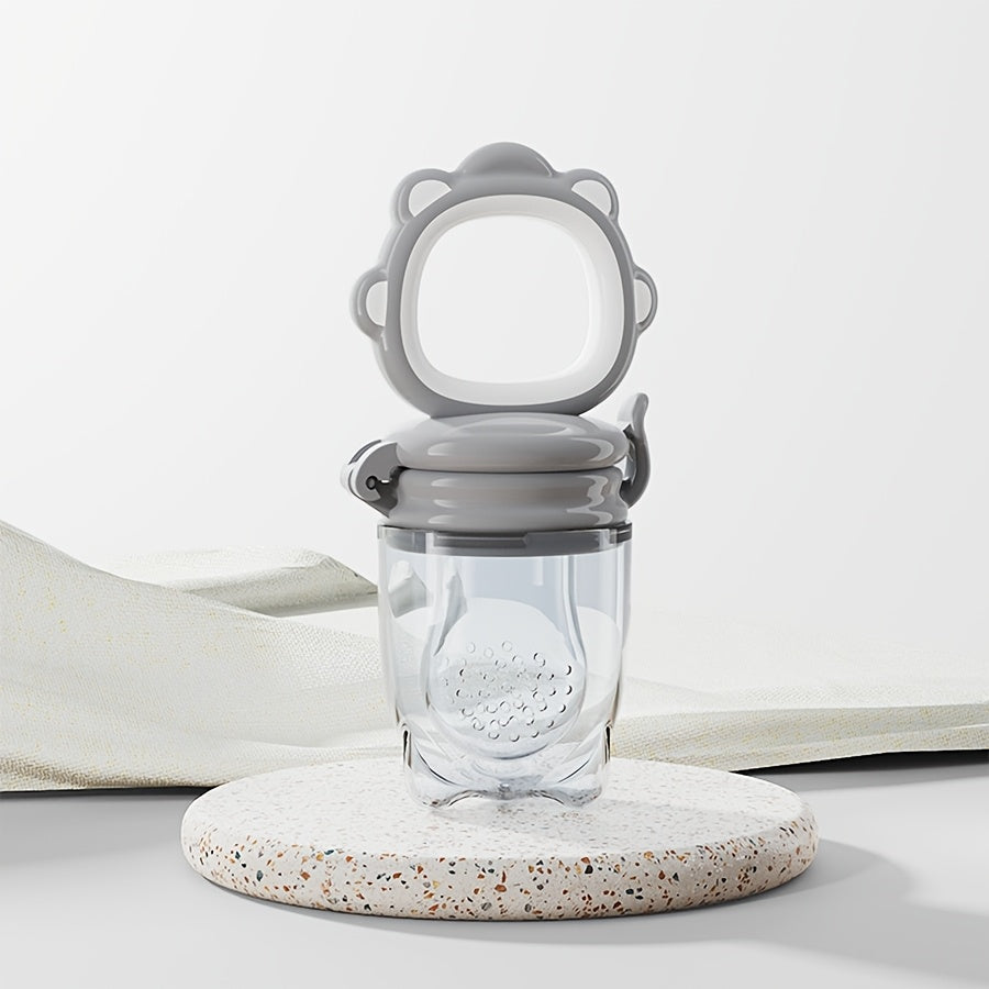 Grignoteuse bébé lion gris