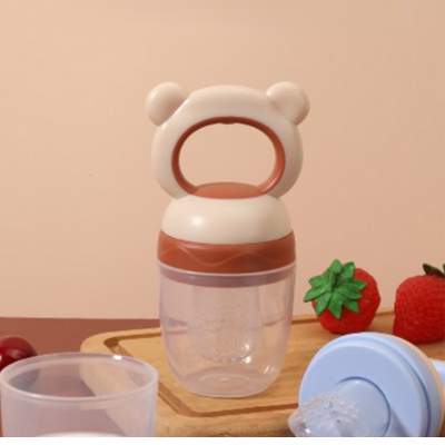 Grignoteuse bébé ourson bleu pùle