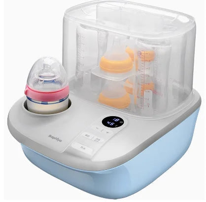 Stérilisateur Biberon Marcelle couvercle rose