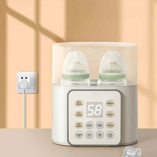 chauffe-biberon-vert-pale