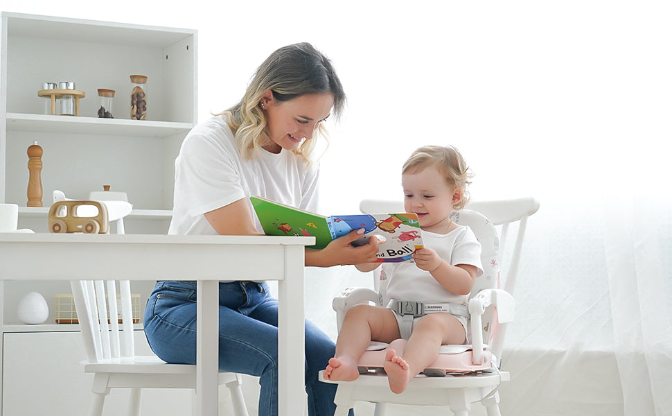 Rehausseur chaise maman lis-une histoire