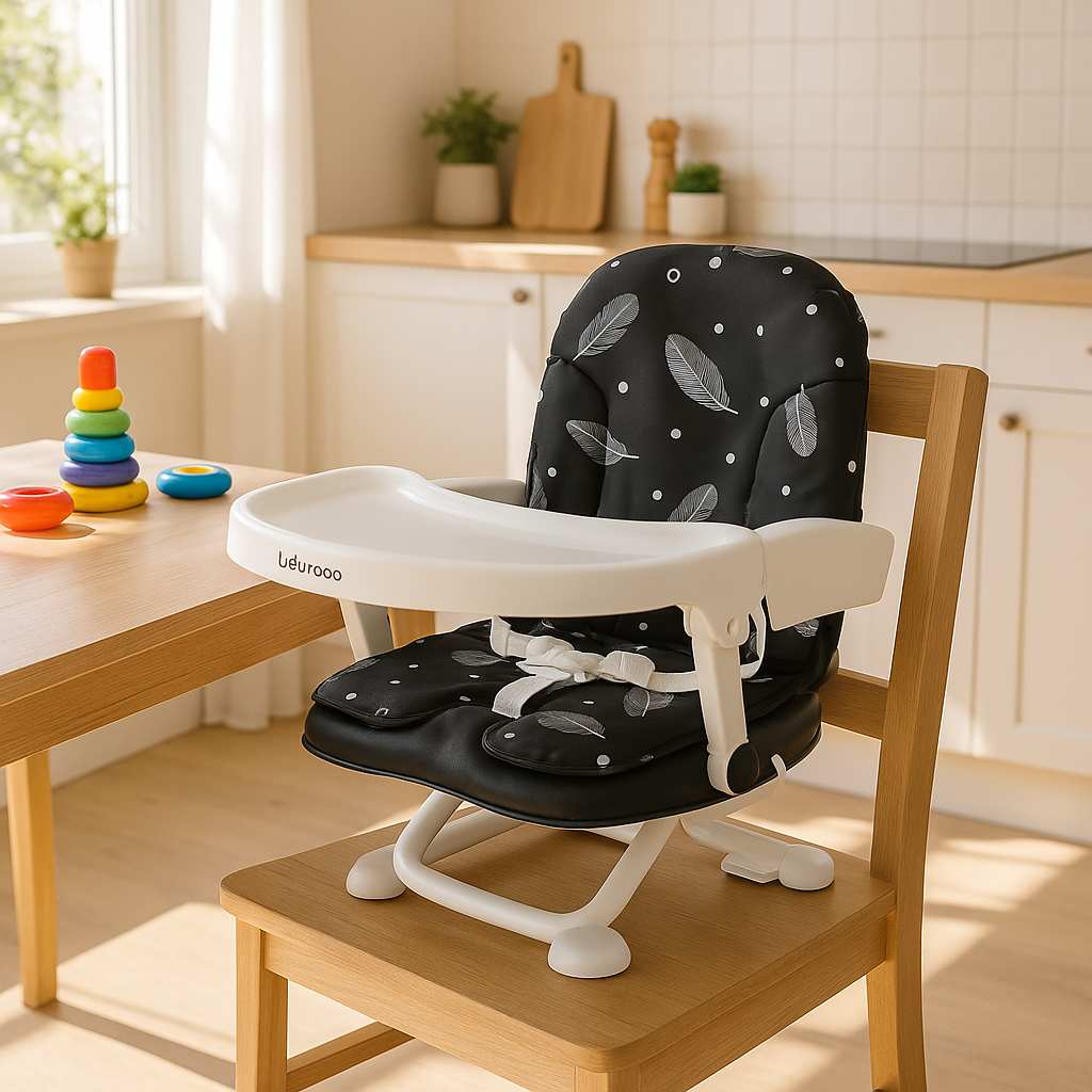 Rehausseur chaise noir