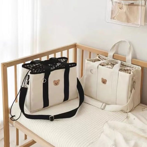 Sac à langer avec sangles noir