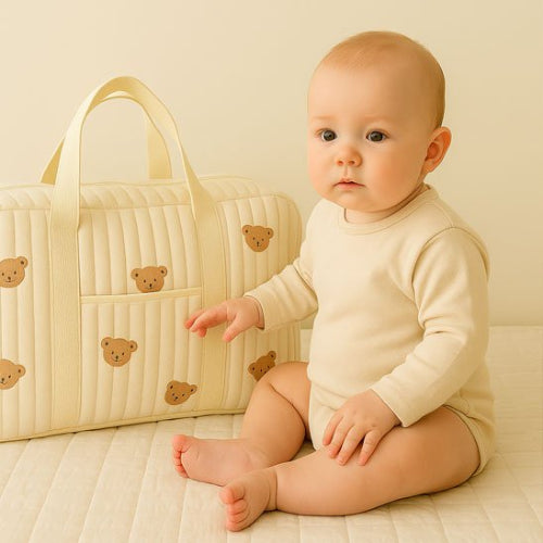 Sac a langer bébé ourson brun