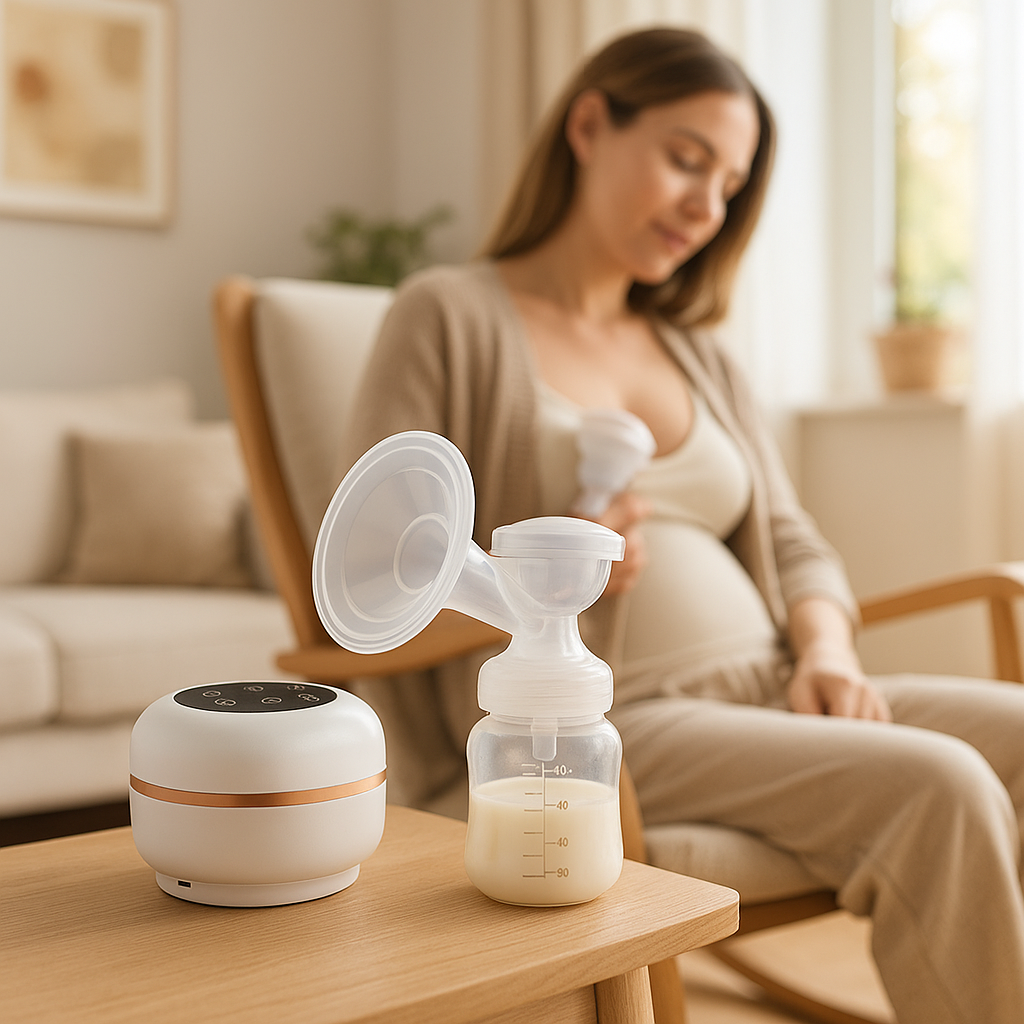 tire lait électrique avec maman