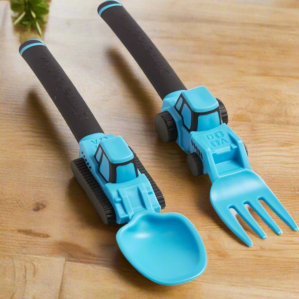 Vaisselle pour bébé course plate™ bleu