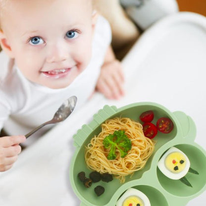 Assiette bébé Léa™ œufs  jaune