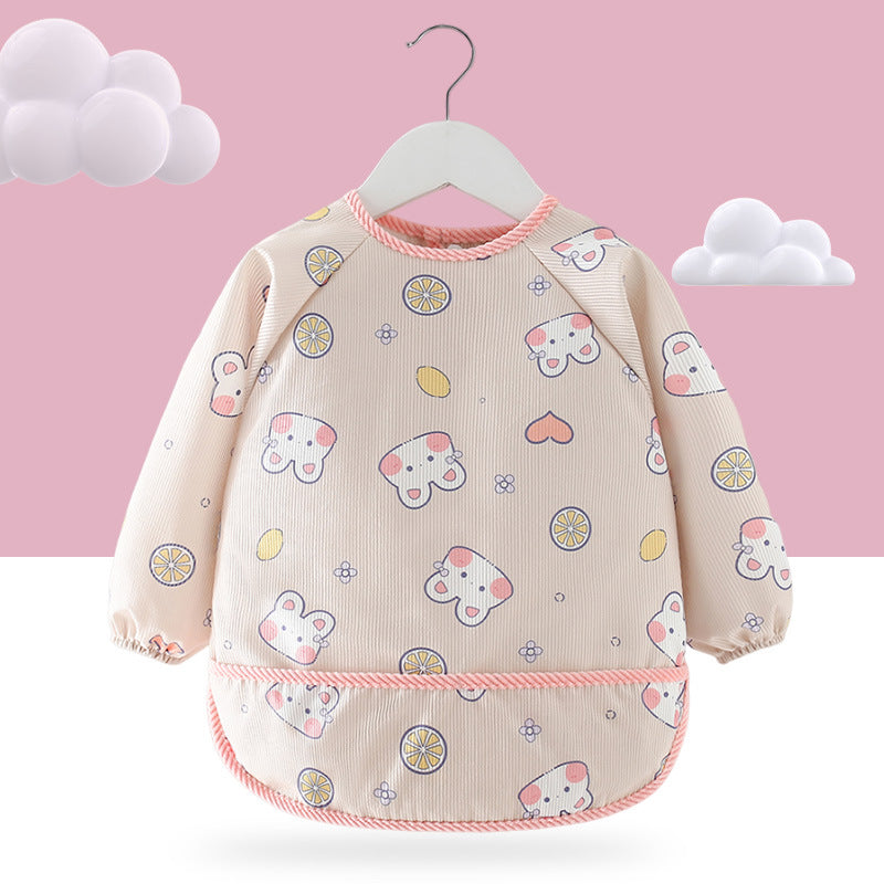 Bavoir Imperméable Bébé cœur lapin