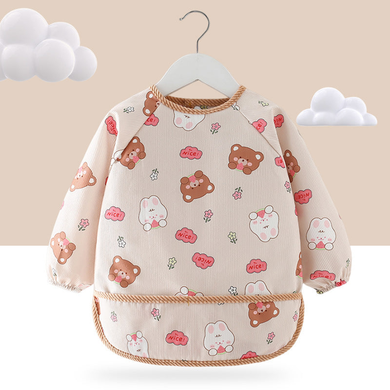 Bavoir Imperméable Bébé lapin-ourson