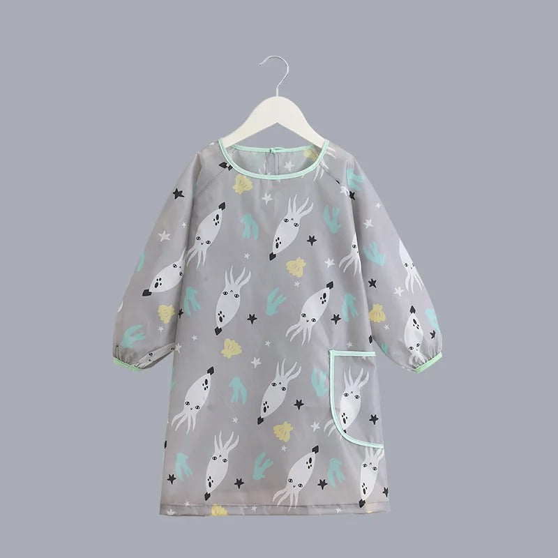 Bavoir Imperméable Bébé méduse
