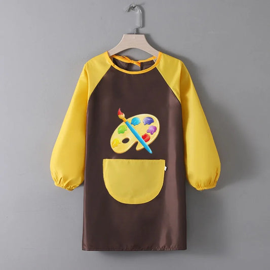 Bavoir Imperméable Isaac jaune