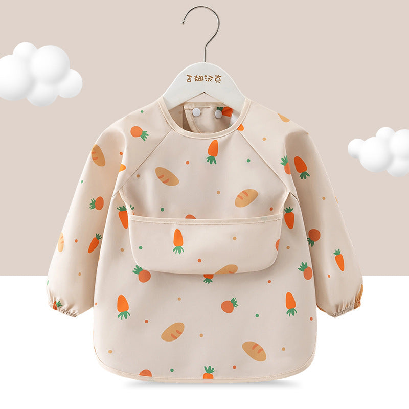 Bavoir Imperméable bébé avec carotte