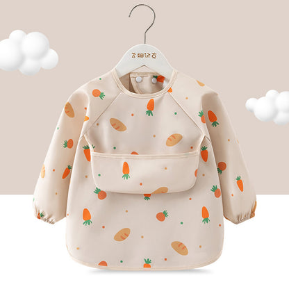 Bavoir Imperméable bébé avec carotte