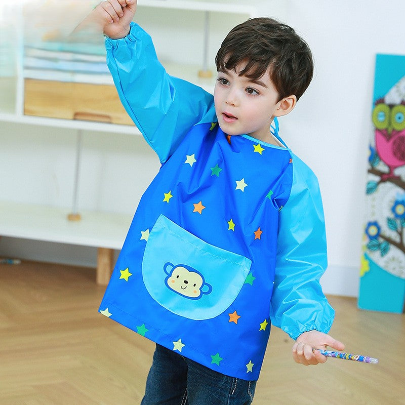 Bavoir Manche Longue  mpermeable singe