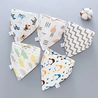 Bavoir bandana couleur varié différente