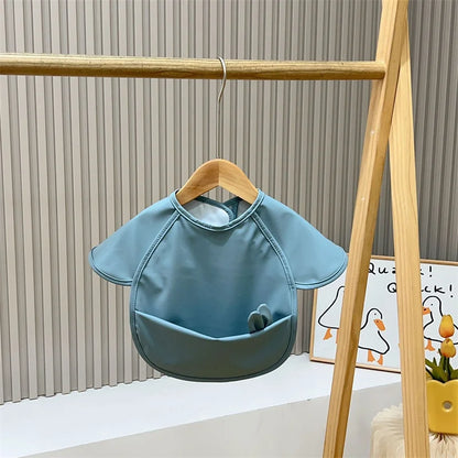 Bavoir bébé imperméable empreint animaux 17