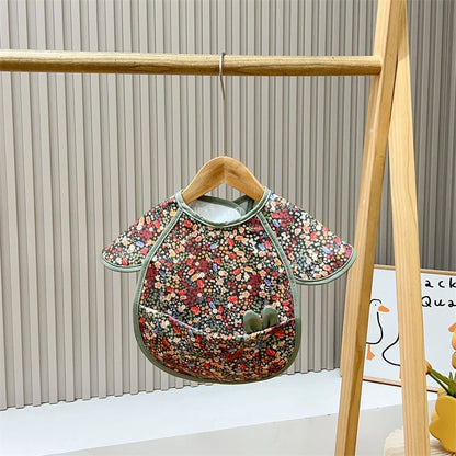 Bavoir bébé imperméable empreint animaux 