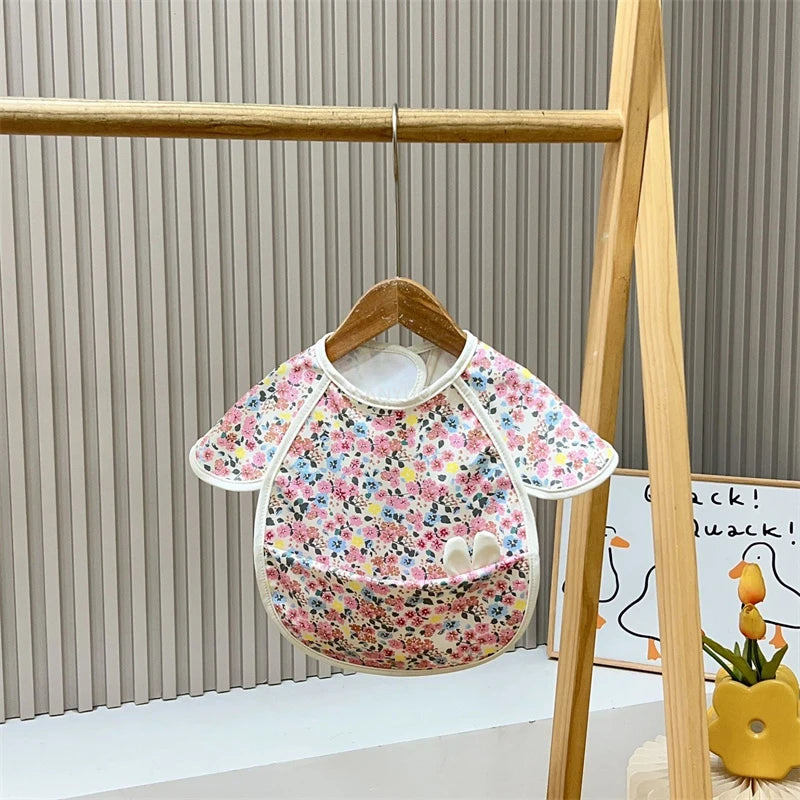 Bavoir bébé imperméable empreint animaux 3