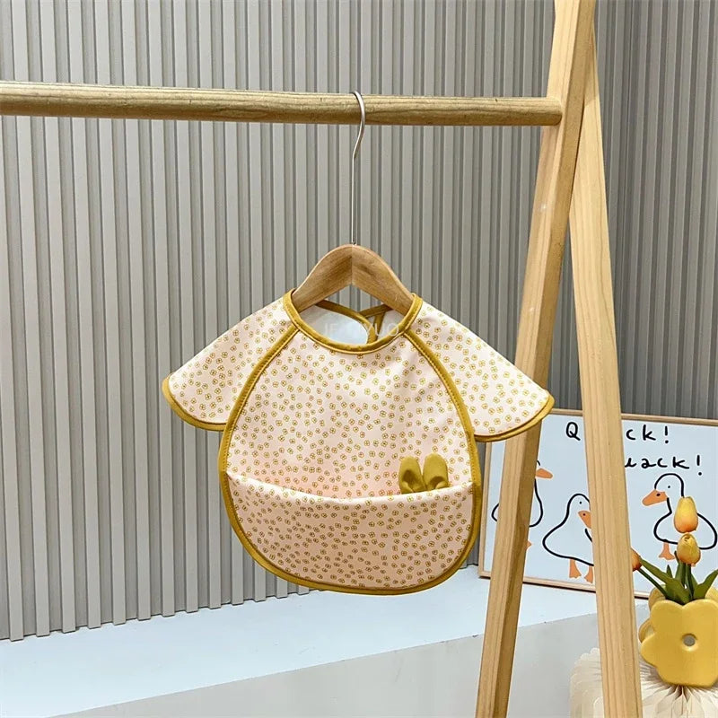 Bavoir bébé imperméable empreint animaux 09