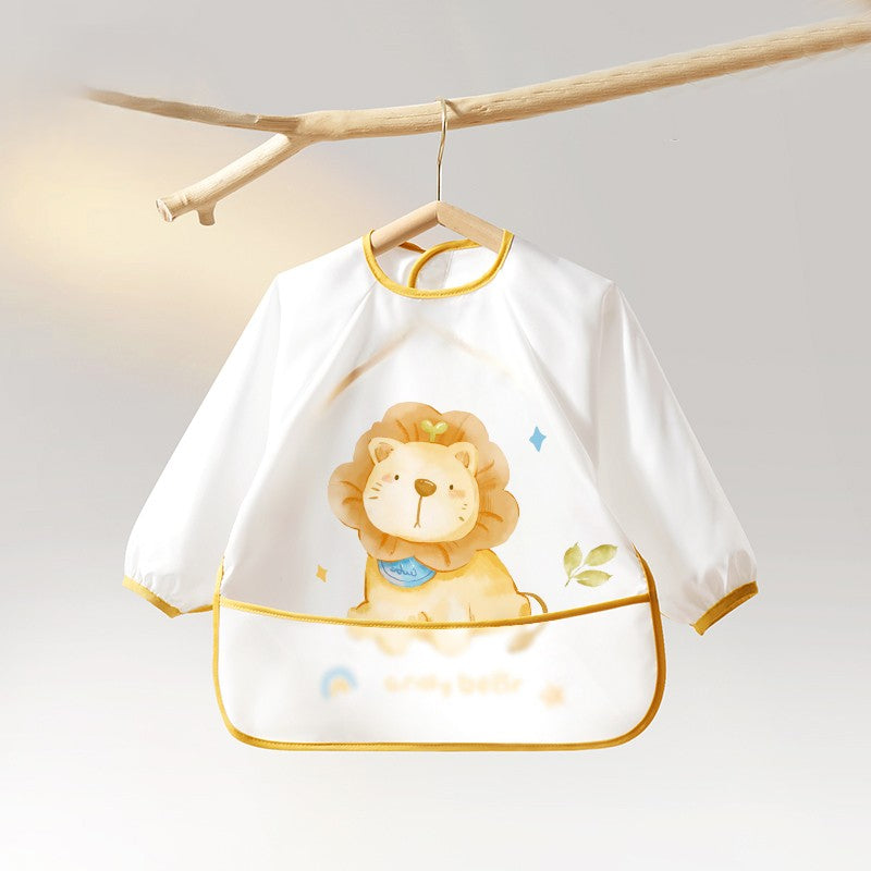 Bavoir bébé imperméable animaux lion