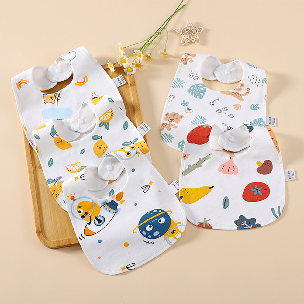 Bavoir imperméable bébé légumes