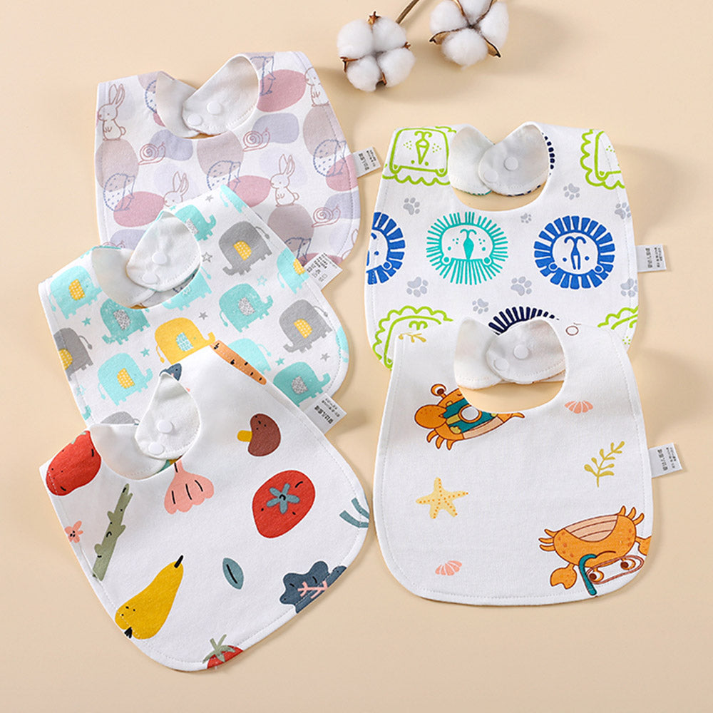 Bavoir imperméable bébé lion