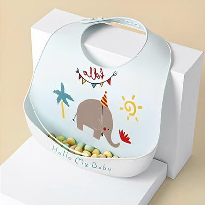 Bavoir pour bébé collection animaux safari™ palmier