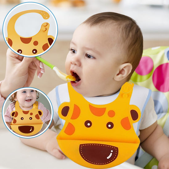 Bavoir pour bébé imperméable animaux