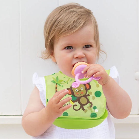 Bavoir Bébé imperméable Singe