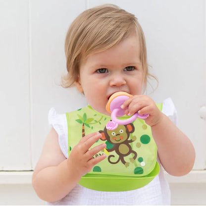 Bavoir Bébé imperméable Singe