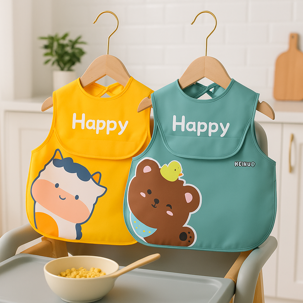 Bavoirs Imperméables Christine jaune