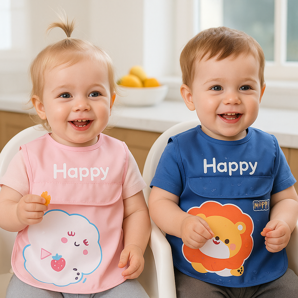 Bavoirs Imperméables Christine rose