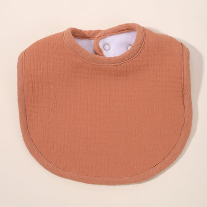 Bavoirs bébé Bandana couleur rouille