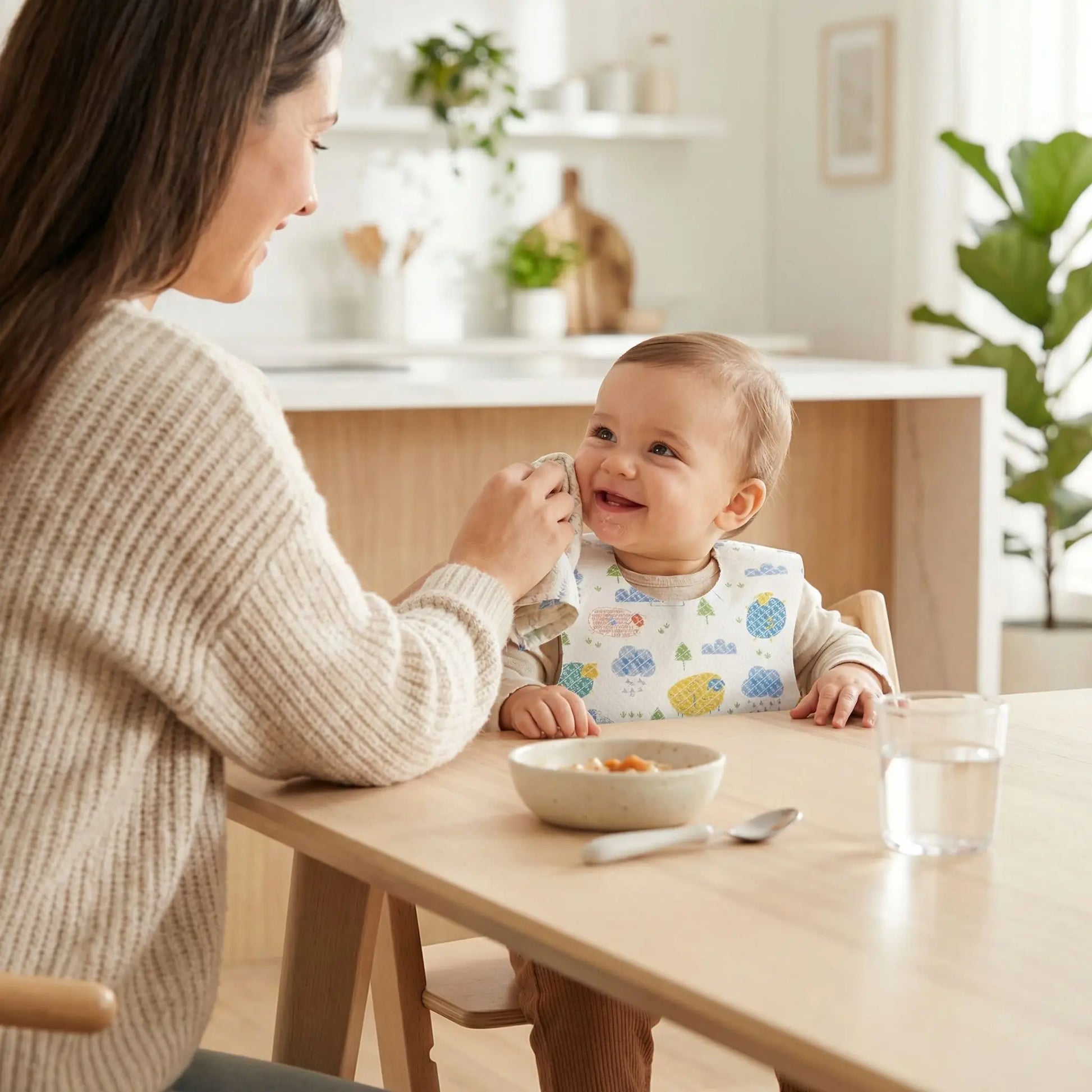 Bavoirs bébé nuage Henri