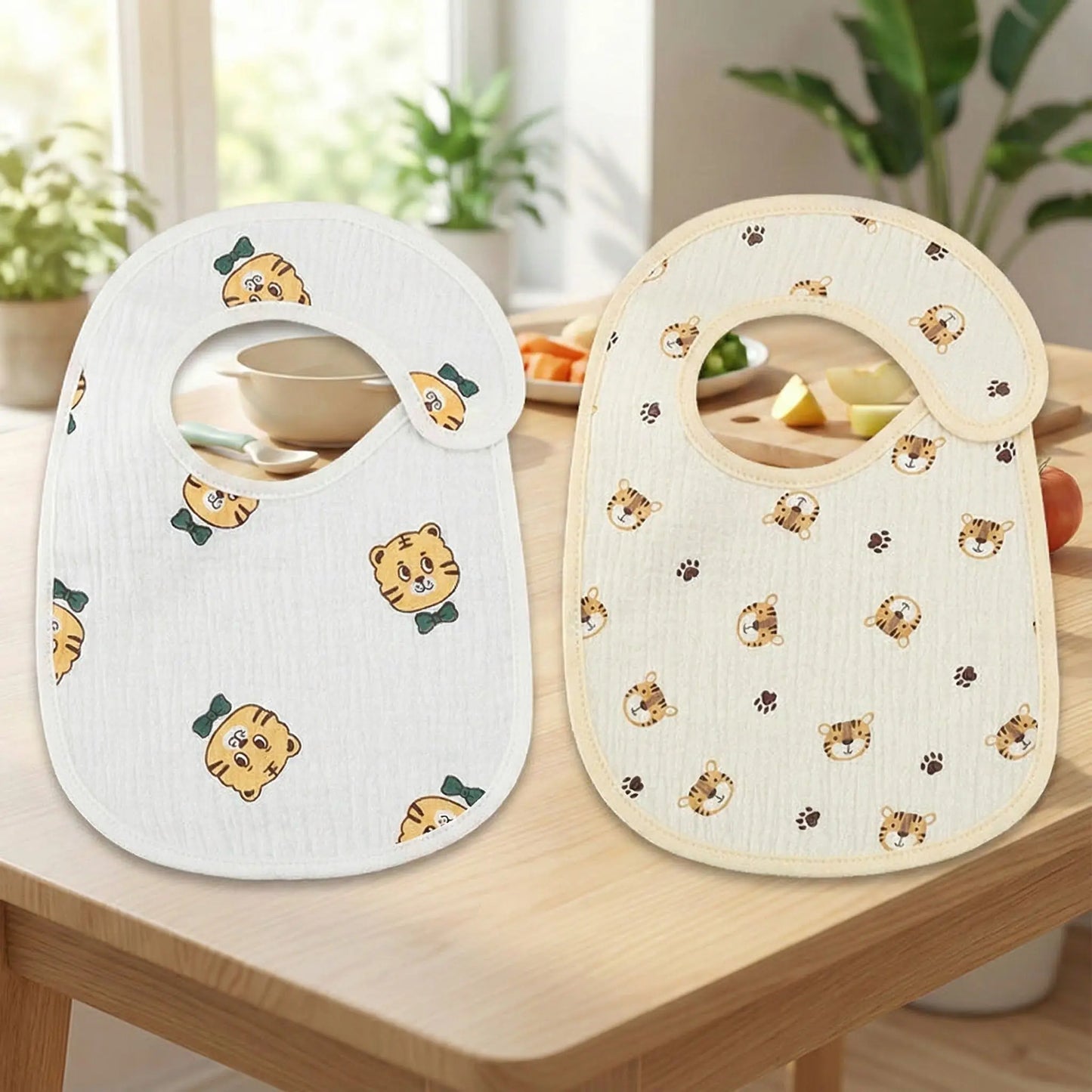 Bavoirs imperméables Jérémie chaton