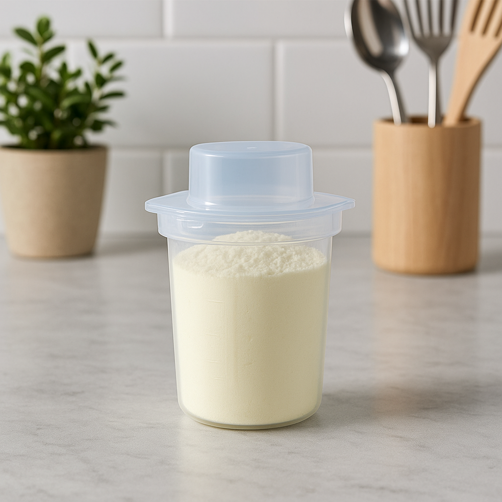 Boite doseuse lait Marie Pierre transparent