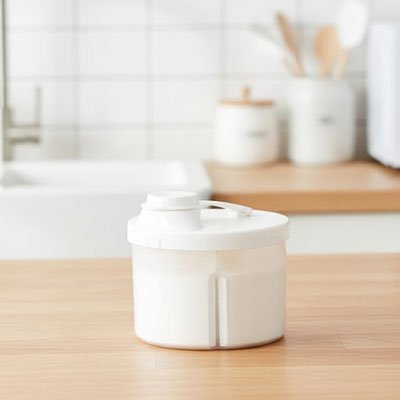 Boite doseuse lait PréciBiberon blanc