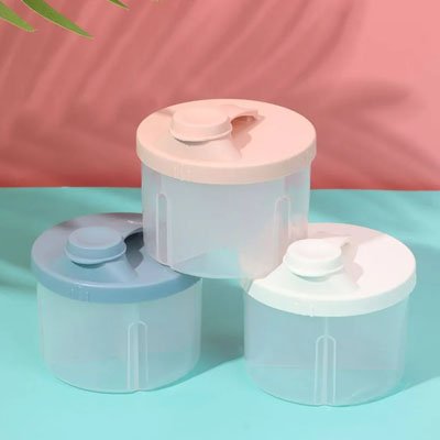 Boite doseuse lait PréciBiberon bleu