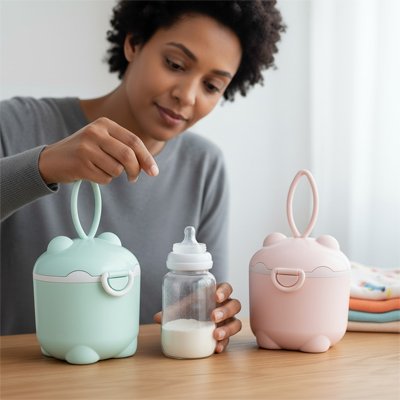 Boite doseuse lait prépare dosette