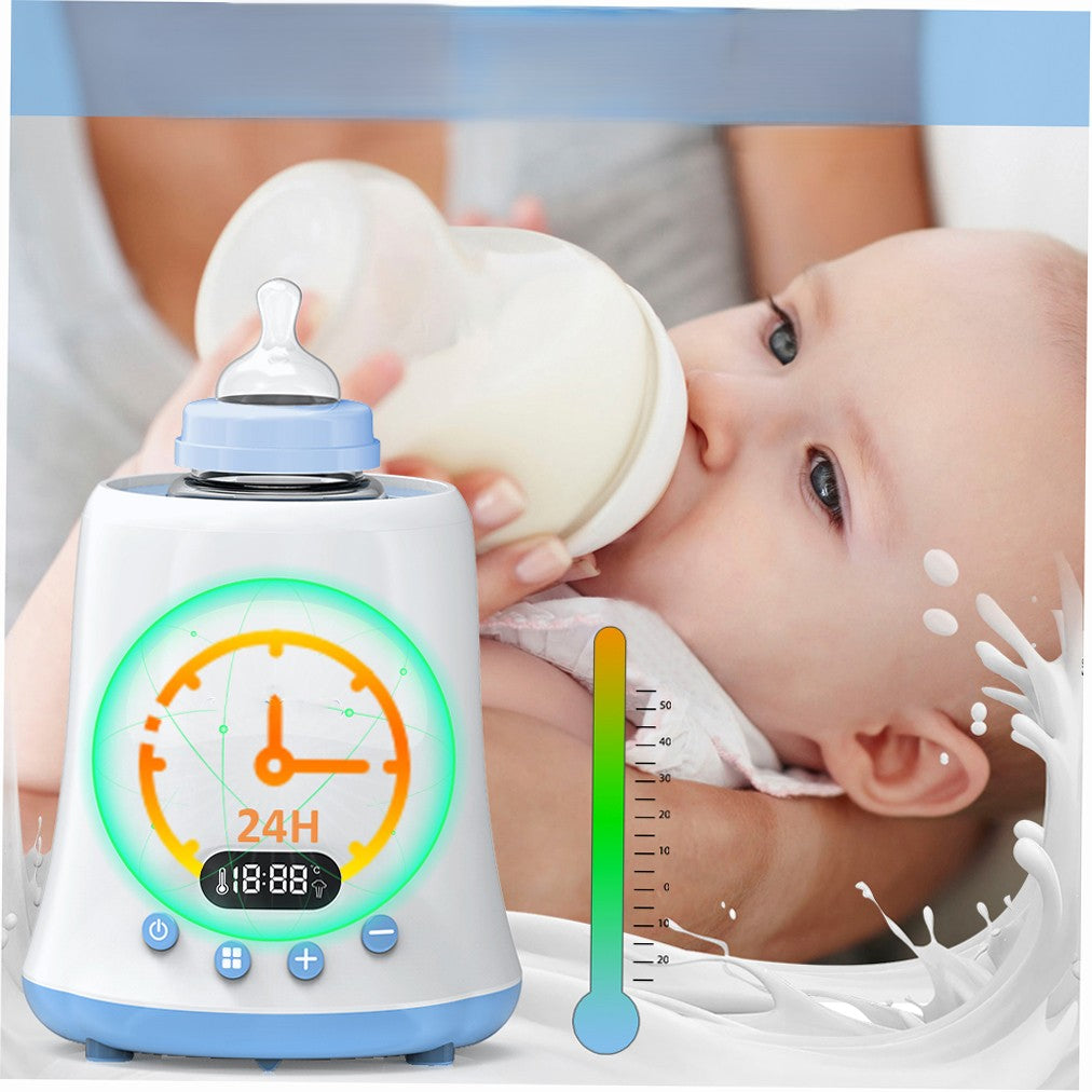 Chauffe biberon pratique avec bébé