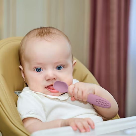 Cuillere bébé Jérémie grimasse