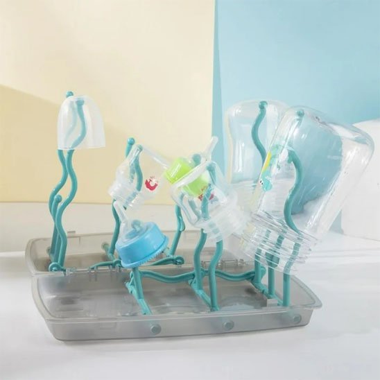 Egouttoir Biberon Ultra Compact bleu