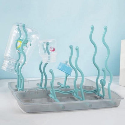 Egouttoir Biberon Ultra Compact contenant gris