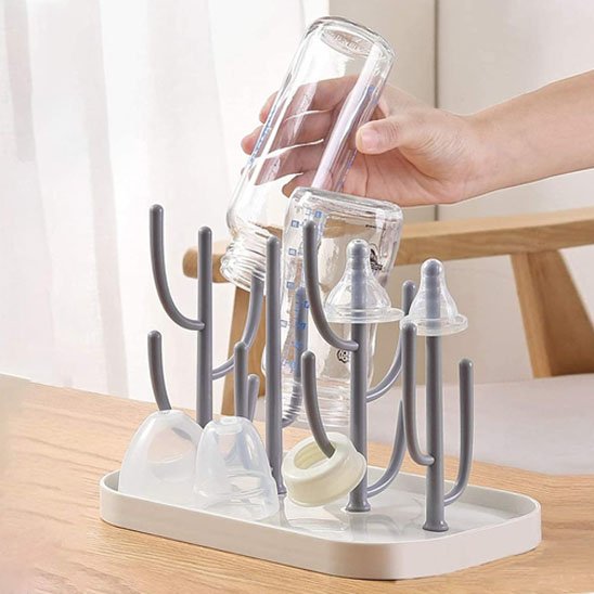 Egouttoir biberon Patricia gris