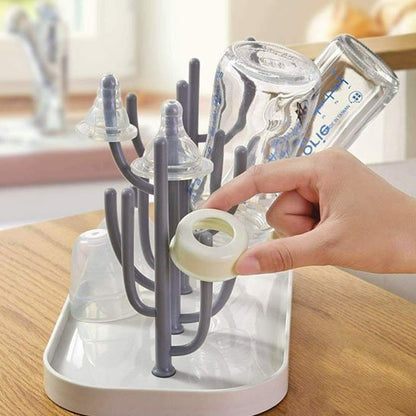 Egouttoir biberon Patricia plateau blanc