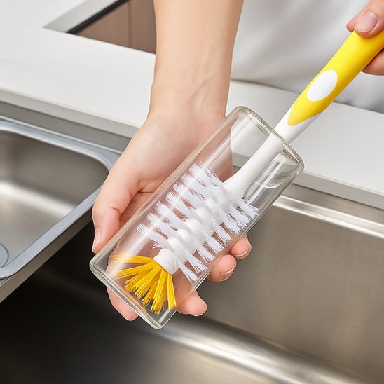 Goupillon biberon EcoClean brosse avec verre