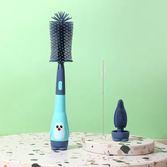 Goupillon biberon HygiènePure bleu